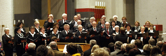 Beim Weihnachtskonzert